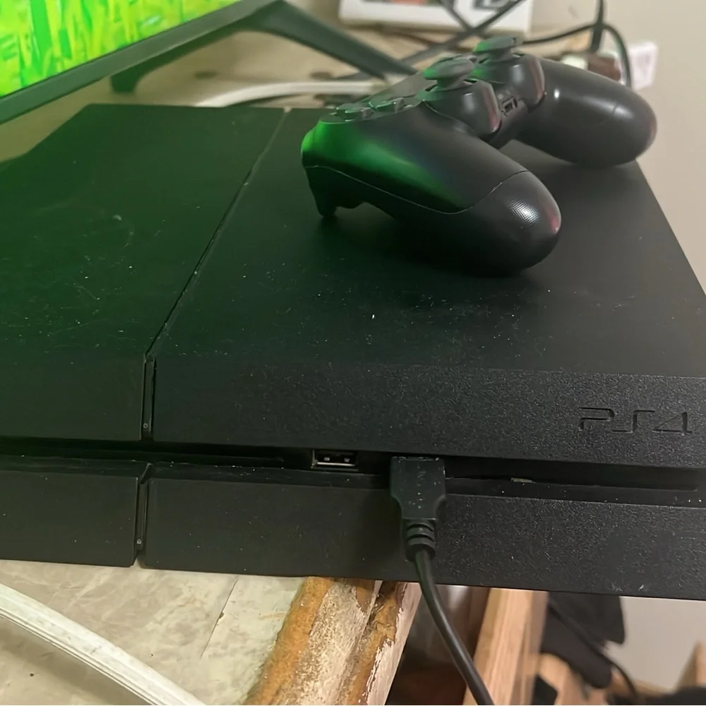 Sony PS4 Interface with Blue Theme